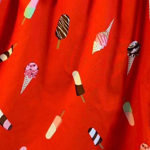 Rainforest swim shorts inner netting removed, size L ice cream cone print - Picture 5 of 12